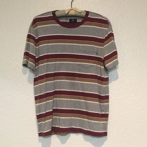 Large Striped Obey Shirt